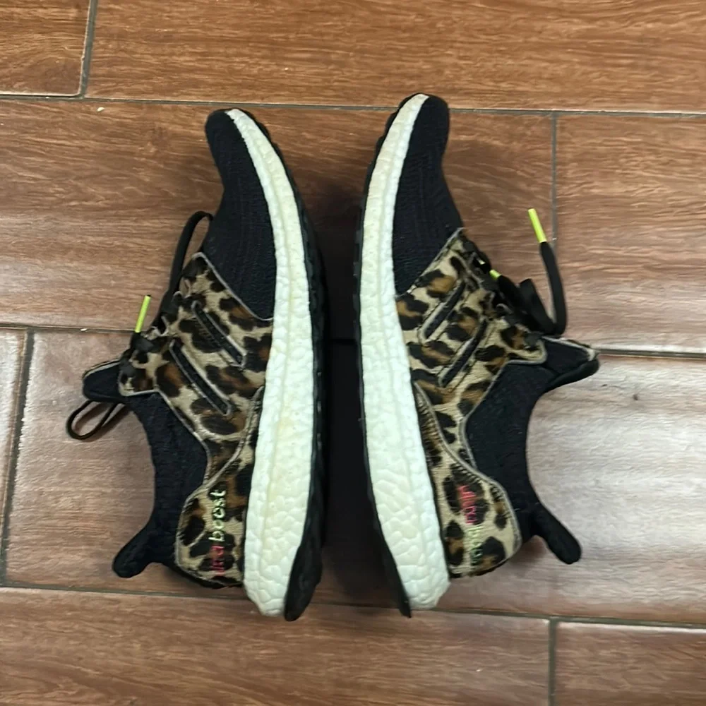 ADIDAS Ultraboost DNA Black Animal‎ Leopard 🐆 Athletic Shoe FZ2731